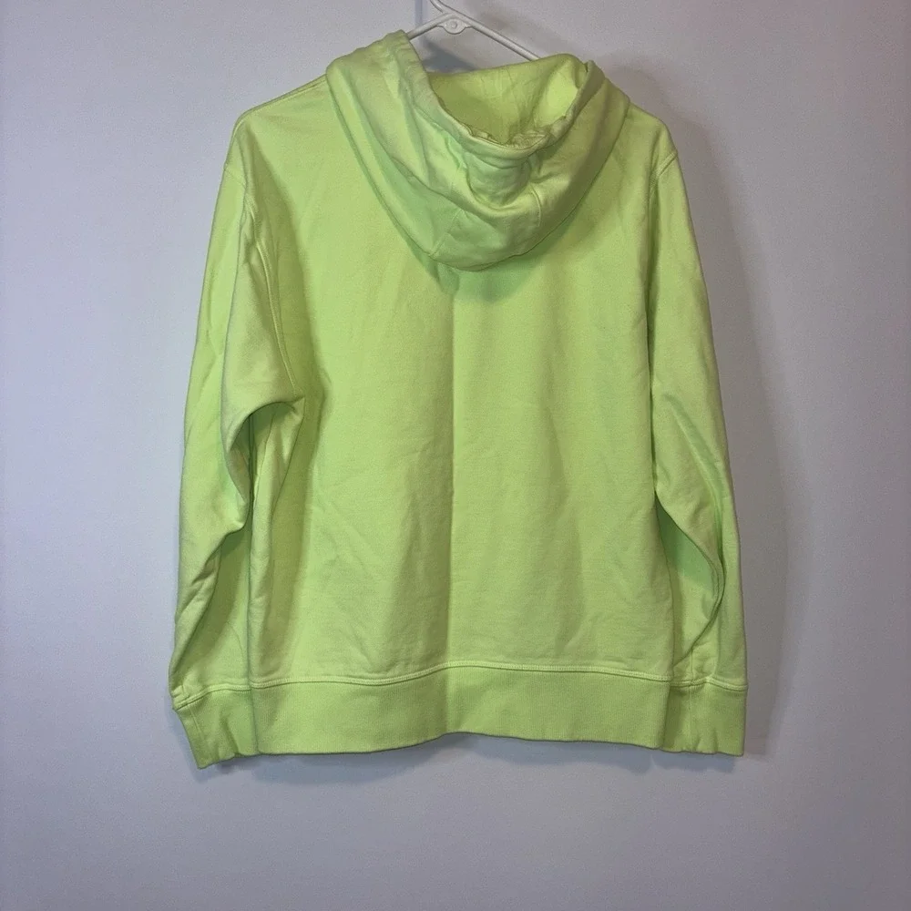 New Balance All Terrain Neon Green Hoodie Pullover Size L Logo